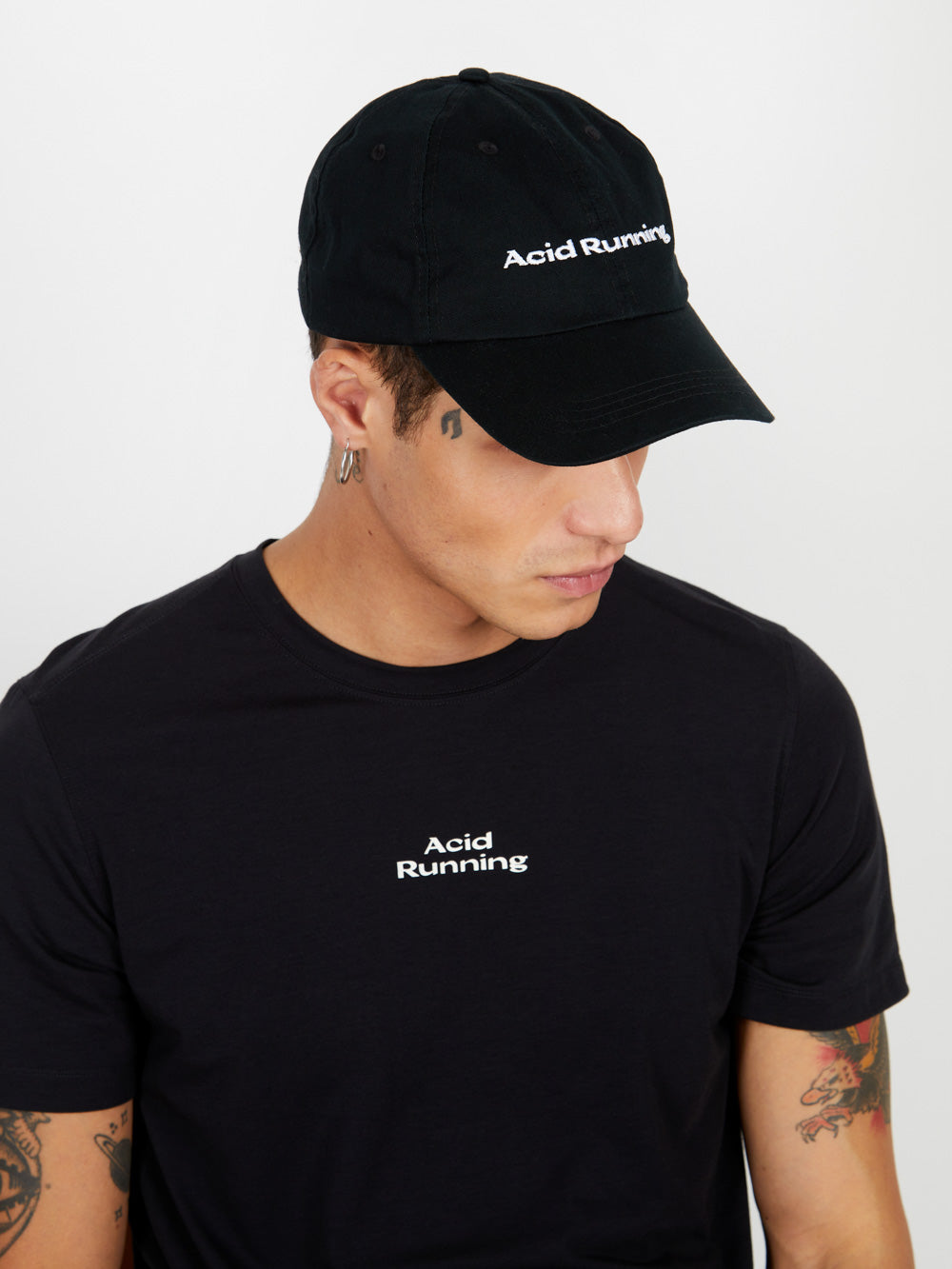 Running hat clearance black