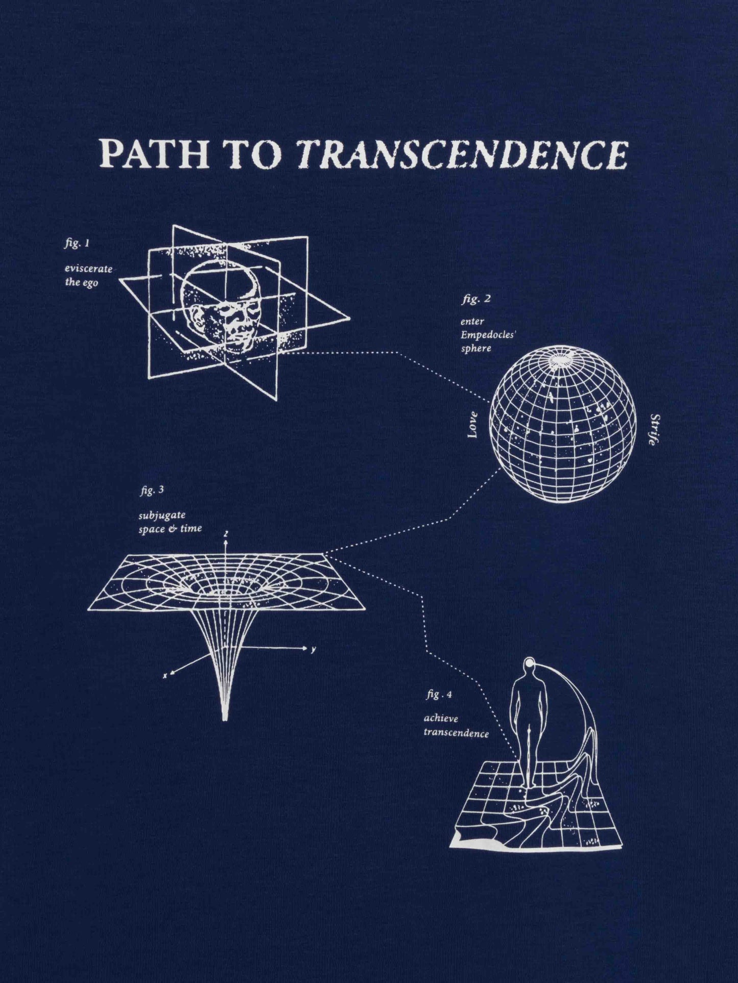 Transcendence T-Shirt - Navy