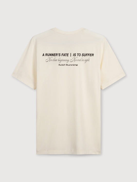 Runner's Fate T-Shirt - Bone