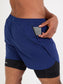 2-in-1 Shorts - Navy