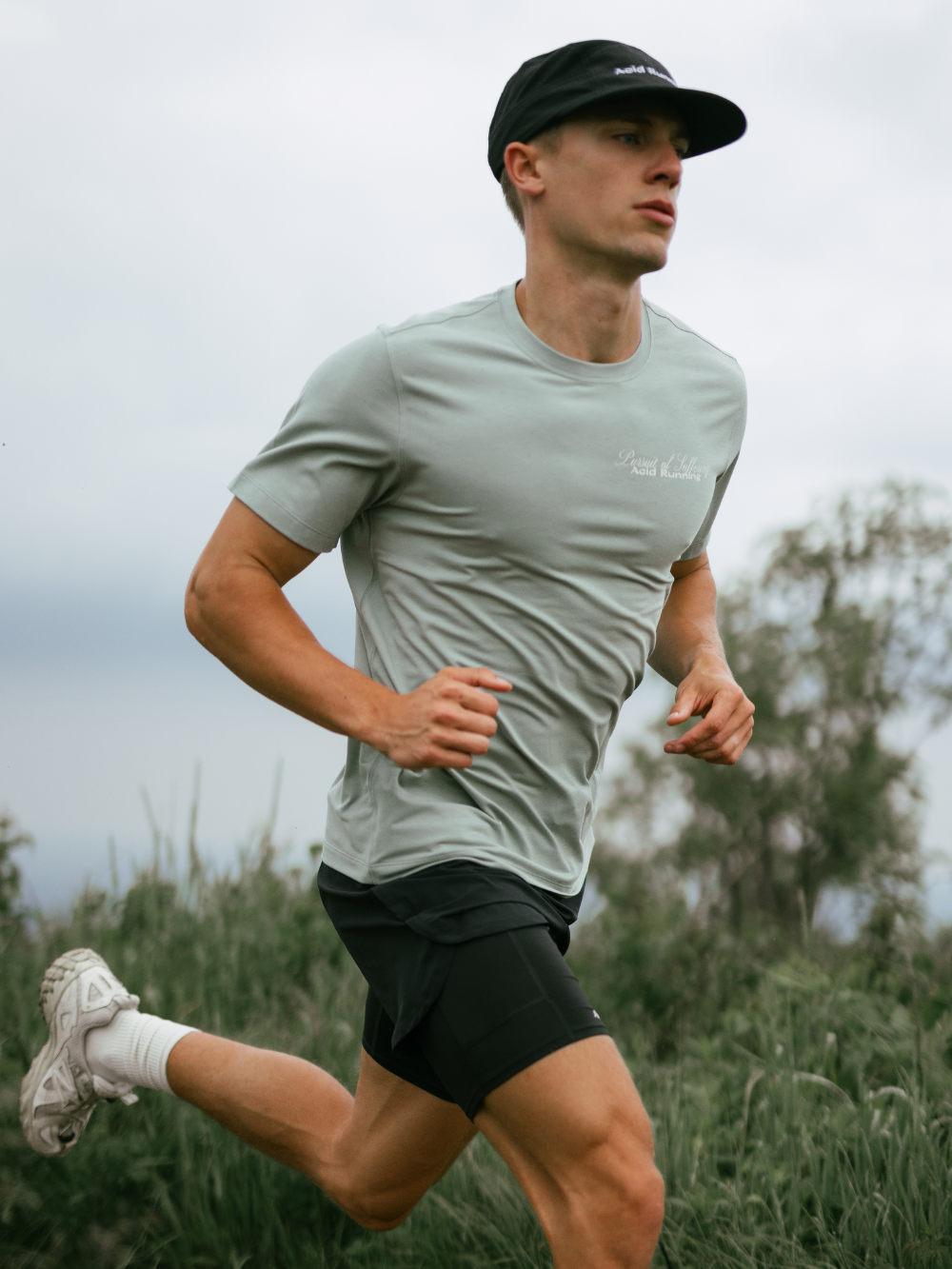 Runner's Fate T-Shirt - Iced Green