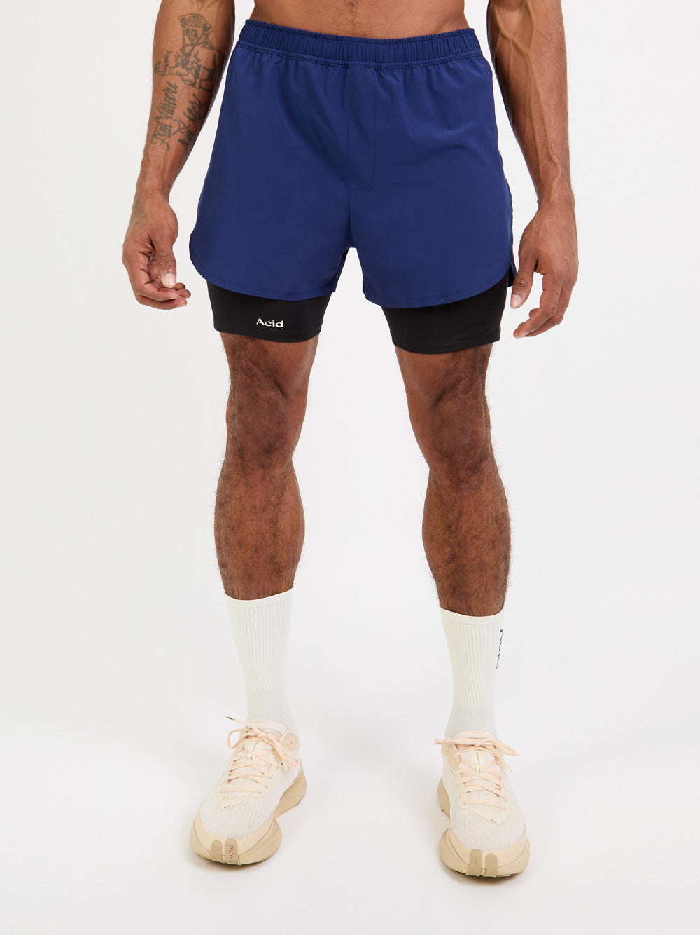 2-in-1 Shorts - Navy