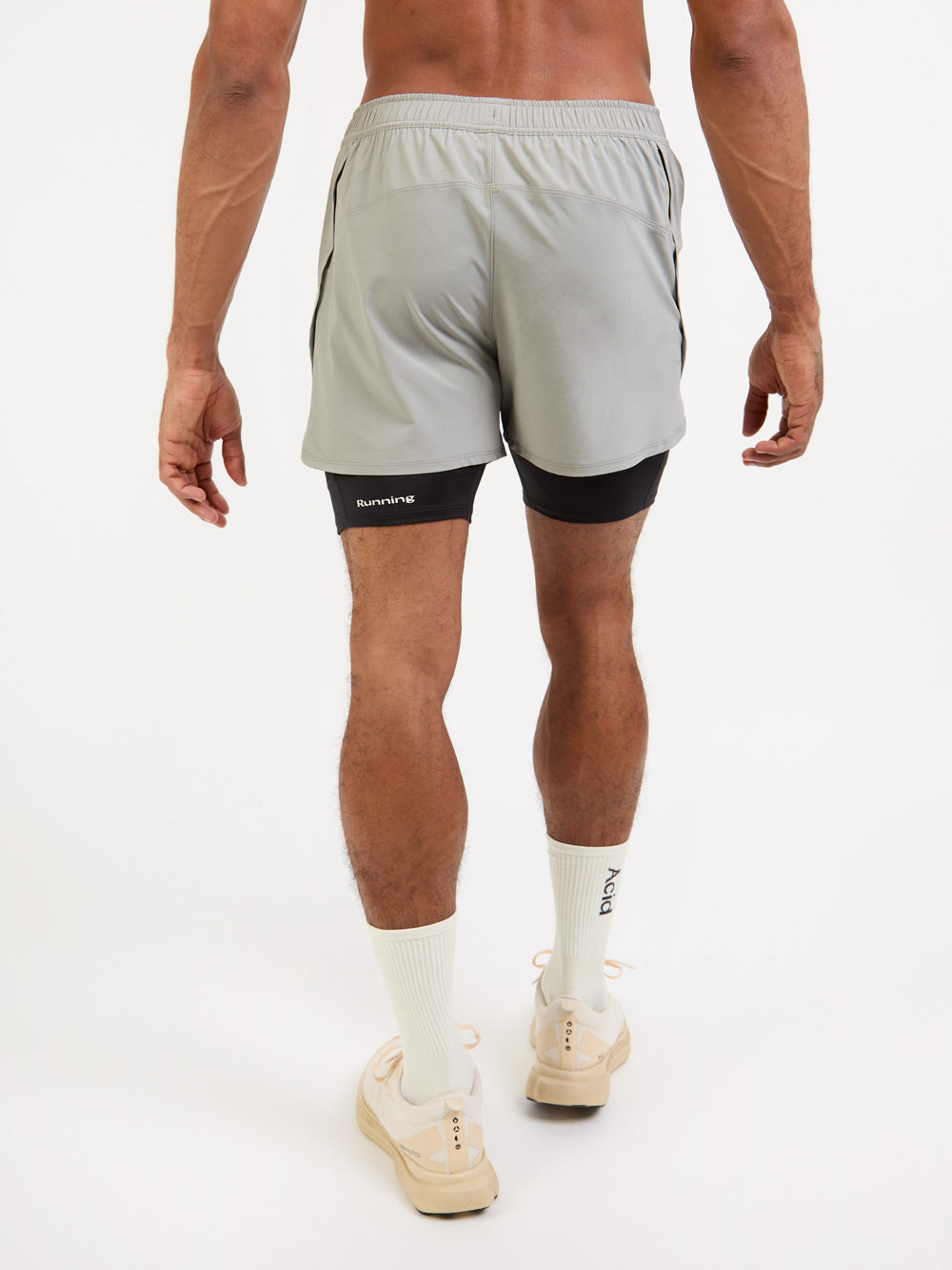 2-in-1 Shorts - Ghost