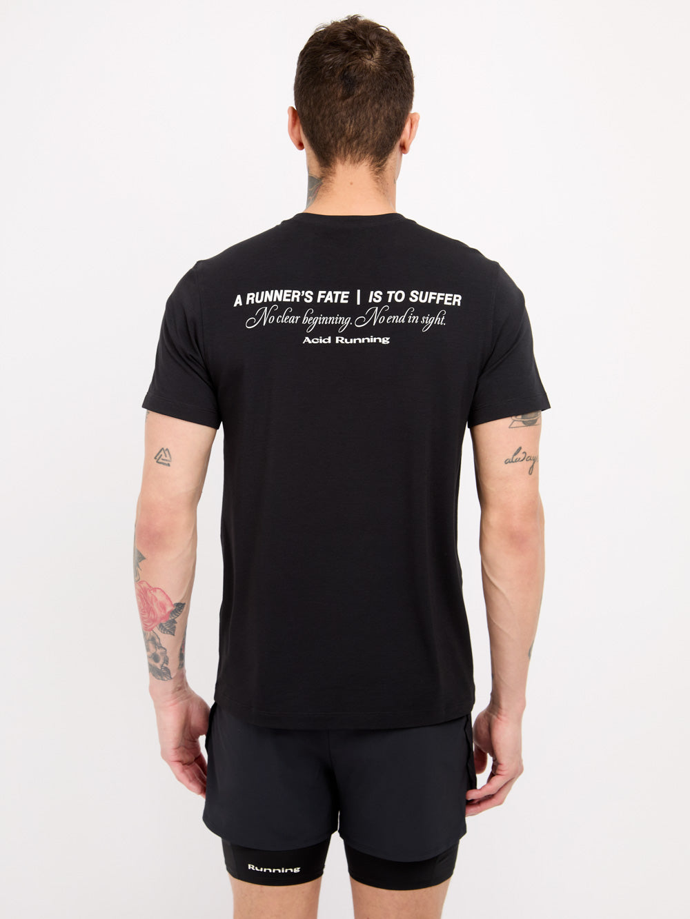 Runner's Fate T-Shirt - Black