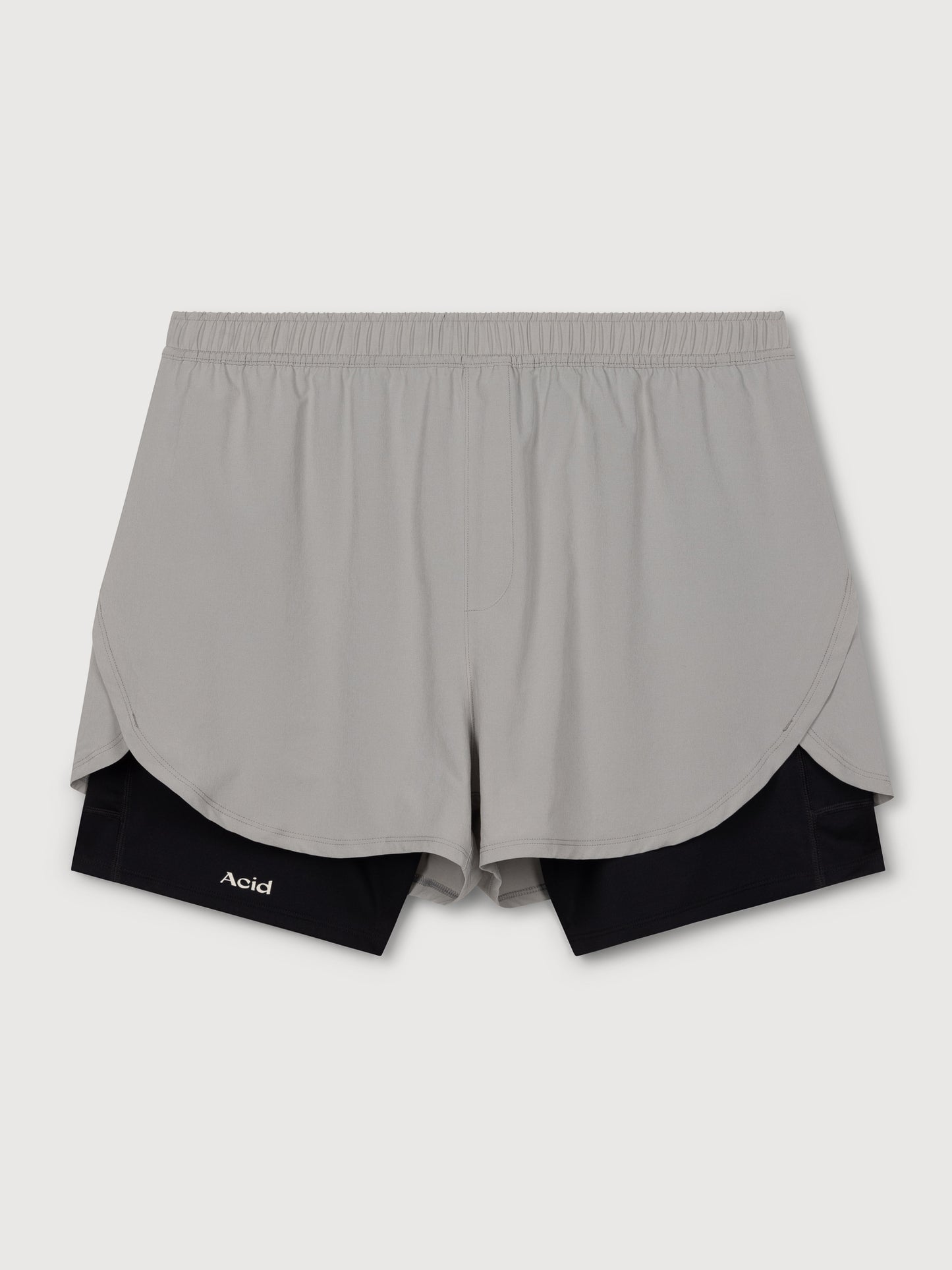 2-in-1 Shorts - Ghost